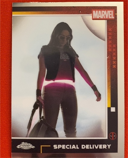 2025 Topps Chrome Marvel Deadpool #83 Special Delivery X-23 — front