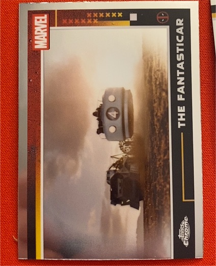 2025 Topps Chrome Deadpool #66 The Fantasticar — front