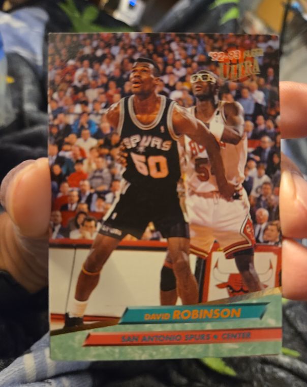 1992-93 Fleer Ultra #167 David Robinson — front