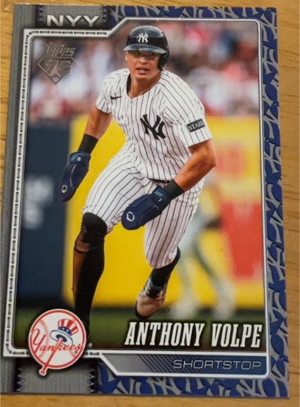 2026 Topps Series 1 #308 Anthony Volpe — front
