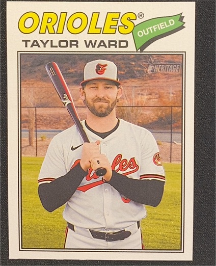 2026 Topps Heritage #258 Taylor Ward — front