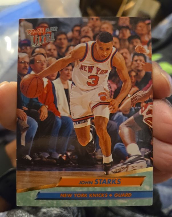 1992-93 Fleer Ultra #127 John Starks — front