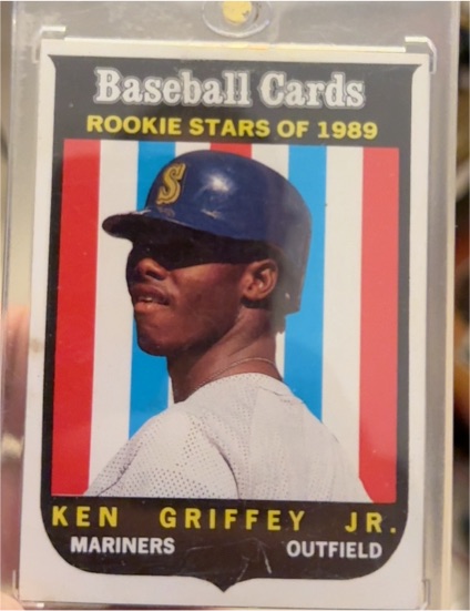 1989 Baseball Cards Magazine #63 Ken Griffey Jr. — front