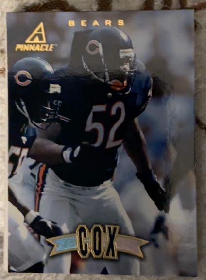 1997 Pinnacle #86 Bryan Cox — front