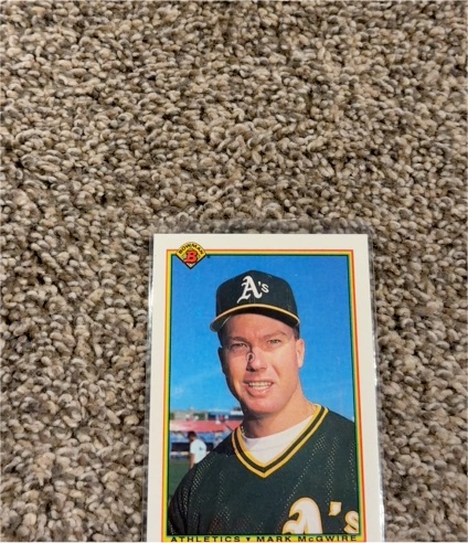 1990 Bowman #454 Mark McGwire — front
