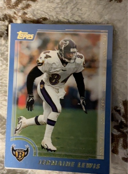 2000 Topps #247 Jermaine Lewis — front