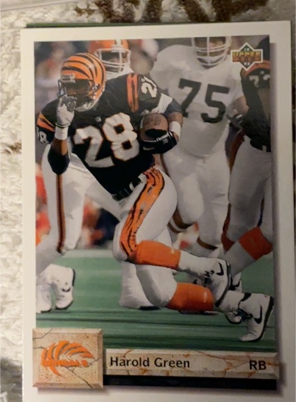1992 Upper Deck #71 Harold Green — front