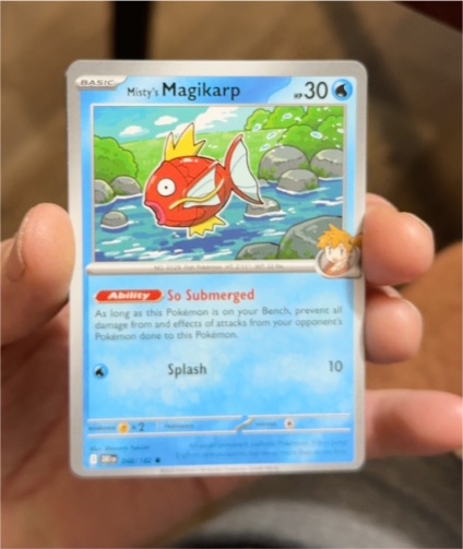 2022 Pokémon SV10: Destined Rivals #048 Misty's Magikarp — front