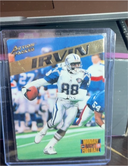 1995 Action Packed Monday Night Football #32 Michael Irvin — front