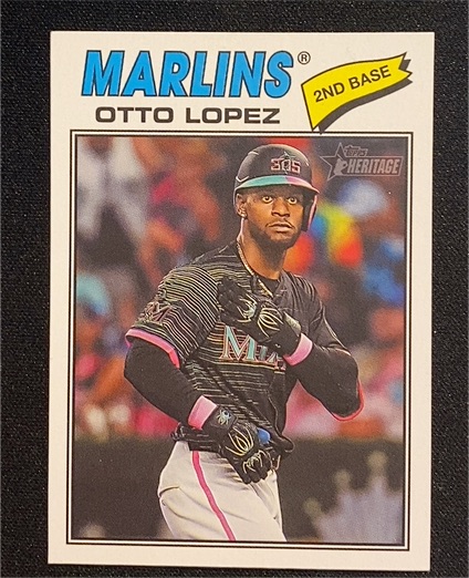 2026 Topps Heritage #345 Otto Lopez — front