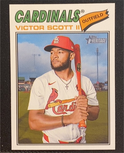 2026 Topps Heritage #318 Victor Scott II — front