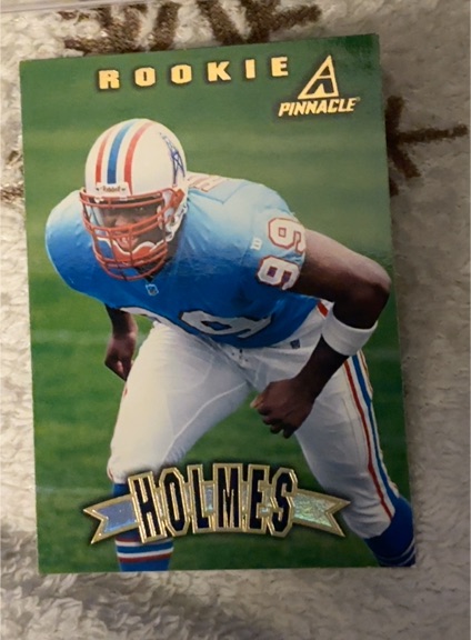1997 Pinnacle #167 Kenny Holmes Rookie — front