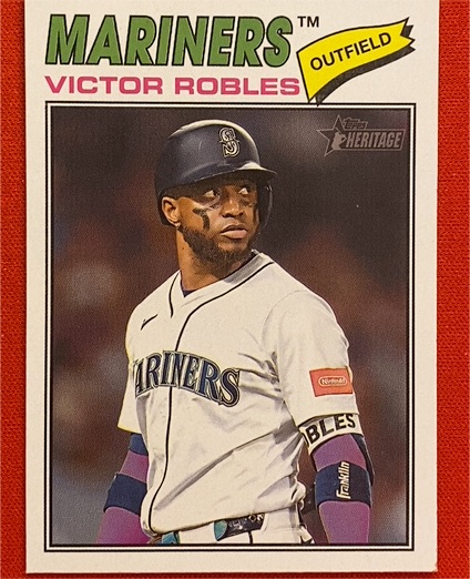 2026 Topps Heritage #140 Victor Robles — front