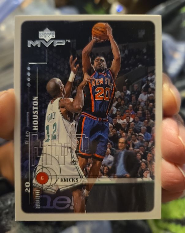 1999-00 Upper Deck MVP #106 Allan Houston — front