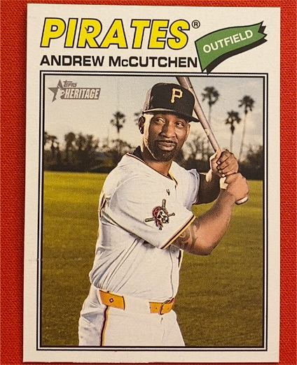 2026 Topps Heritage #270 Andrew McCutchen — front