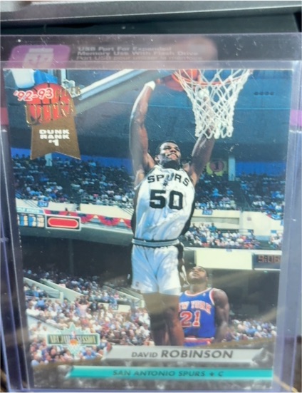 1992-93 Fleer Ultra #201 David Robinson — front