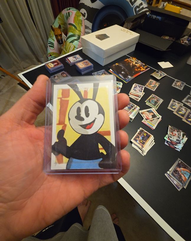 2024 Saturday Morning Cards Oswald the Lucky Rabbit Sketch Card — front