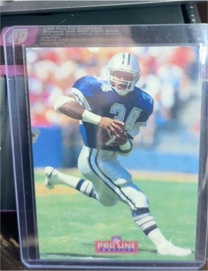 1992 Pro Line Portraits #34 Barry Sanders — front