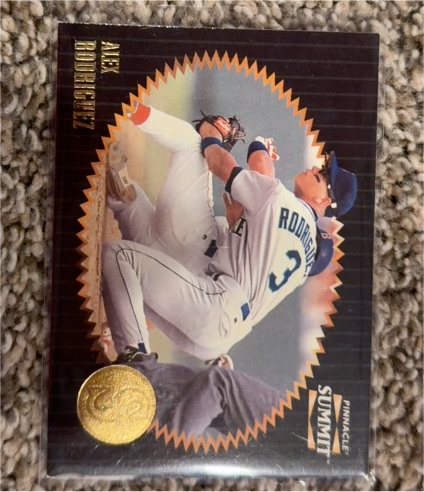 1996 Pinnacle Summit #84 Alex Rodriguez — front