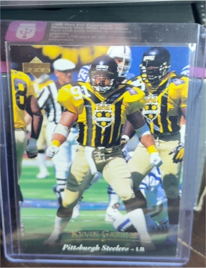 1995 Upper Deck #249 Kevin Greene Pittsburgh Steelers — front