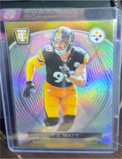 2024 Panini Totally Certified #79 T.J. Watt — front