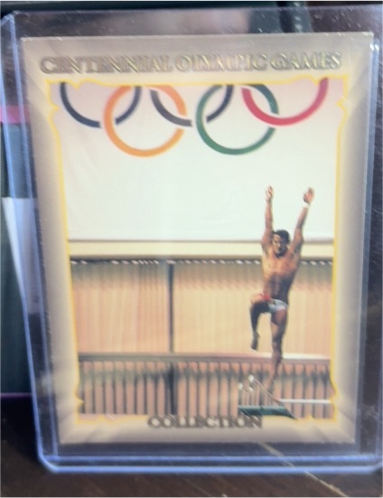 1996 Collect-A-Card Centennial Olympic Games #33 Greg Louganis — front