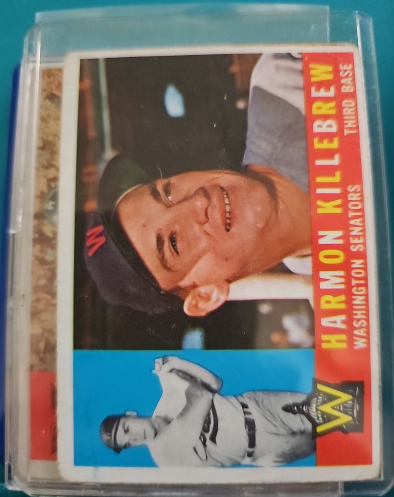 1960 Topps #210 Harmon Killebrew — front