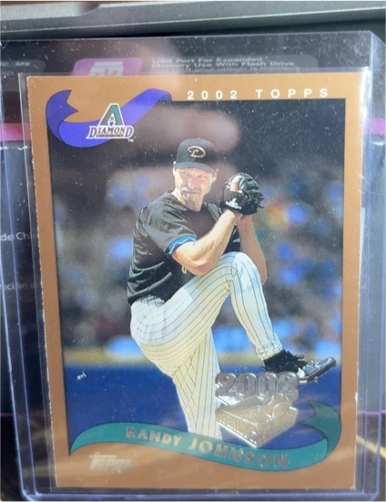 2002 Topps #200 Randy Johnson — front