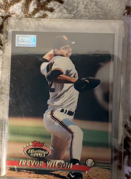1993 Topps Stadium Club #185 Trevor Wilson — front