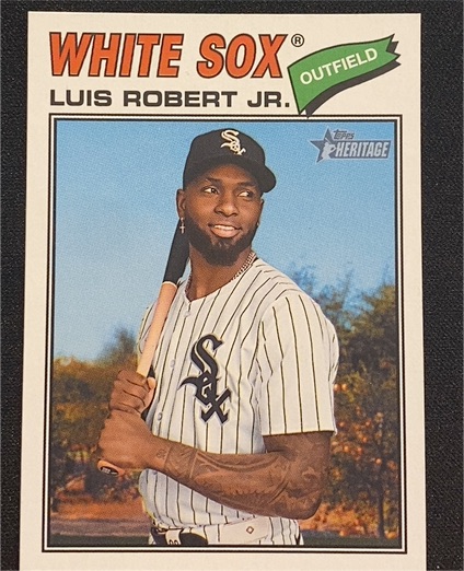 2026 Topps Heritage #166 Luis Robert Jr. — front