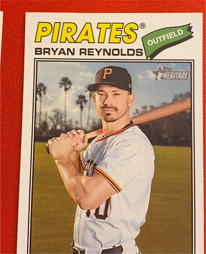 2026 Topps Heritage #173 Bryan Reynolds — front
