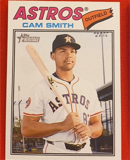 2026 Topps Heritage #69 Cam Smith — front
