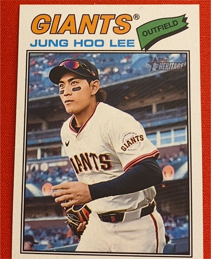2026 Topps Heritage #171 Jung Hoo Lee — front