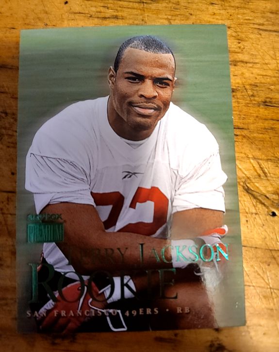 1999 SkyBox Premium #236 Terry Jackson — front