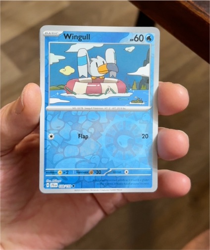2023 Pokémon Journey Together #038 Wingull — front