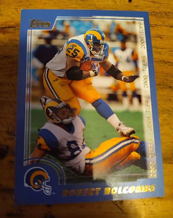 2000 Topps #302 Robert Holcombe — front