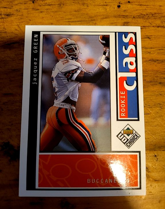 1998 Upper Deck UD Choice #217 Jacquez Green — front