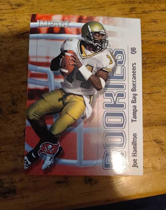 2000 Skybox Impact #188 Joe Hamilton — front