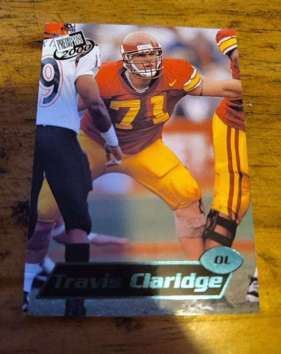 2000 Press Pass #2 Travis Claridge — front