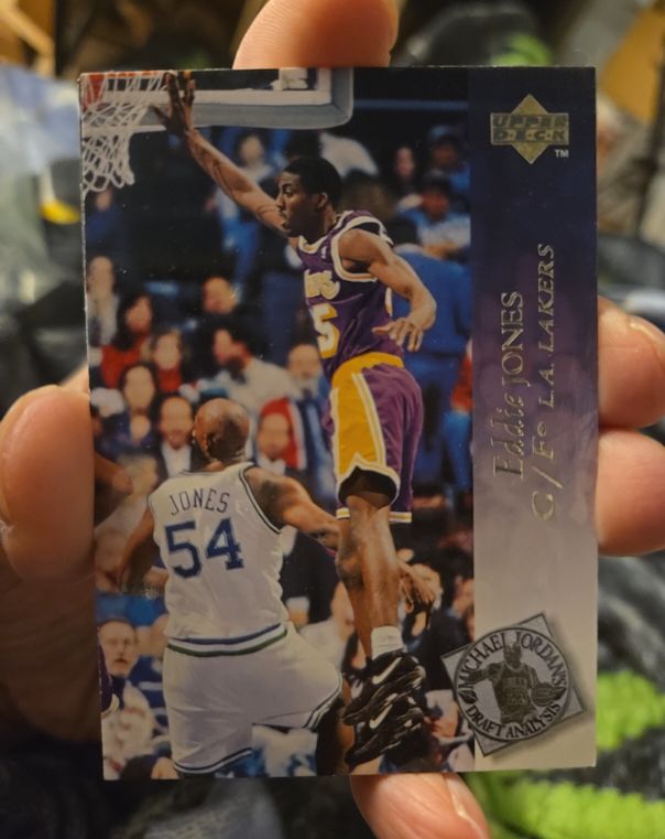 1994-95 Upper Deck #188 Eddie Jones — front