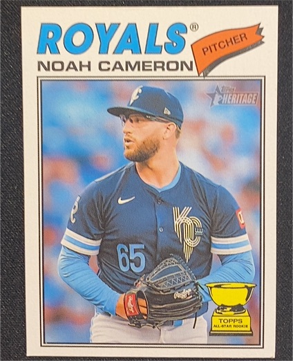 2026 Topps Heritage #78 Noah Cameron — front