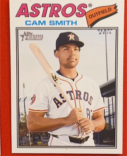 2026 Topps Heritage #69 Cam Smith — front