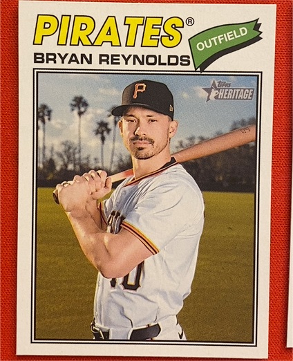 2026 Topps Heritage #173 Bryan Reynolds — front