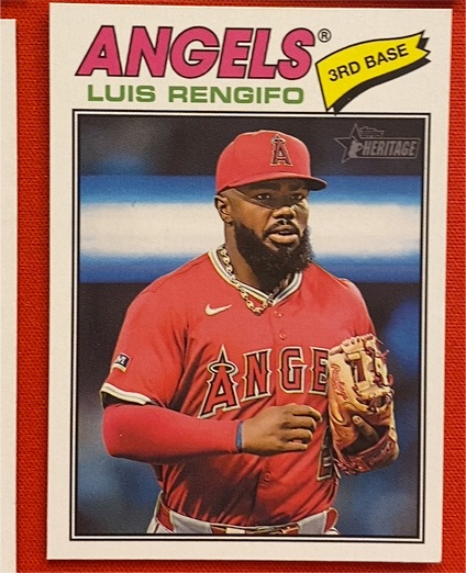 2026 Topps Heritage #149 Luis Rengifo — front