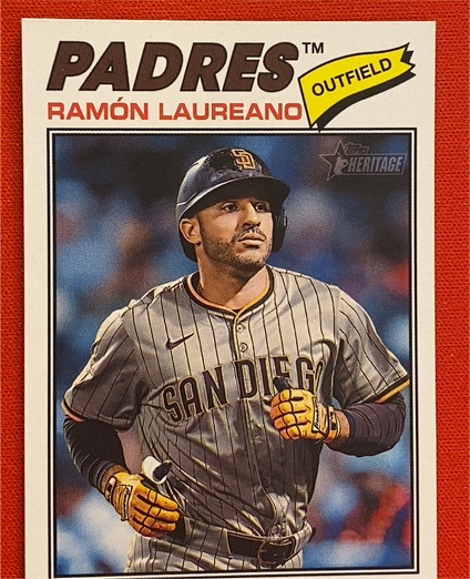 2026 Topps Heritage #89 Ramón Laureano — front