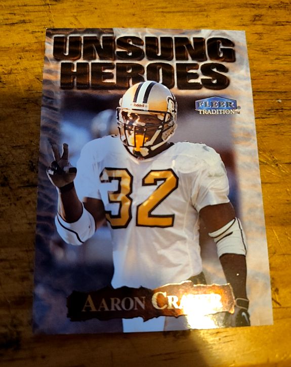 1999 Fleer Tradition Unsung Heroes #18UH Aaron Craver — front