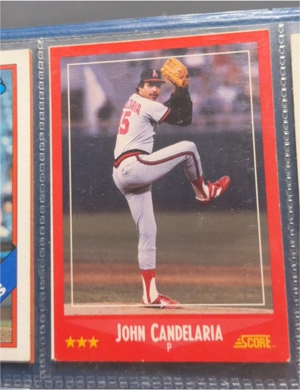 1988 Score #293 John Candelaria — front