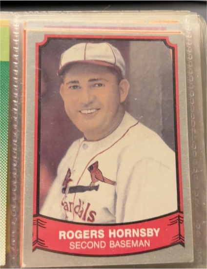 1989 Pacific Baseball Legends 2nd Series #148 Rogers Hornsby — front