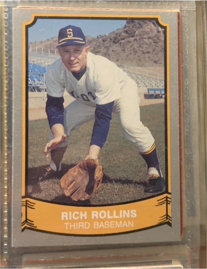 1989 Pacific Legends II #169 Rich Rollins — front