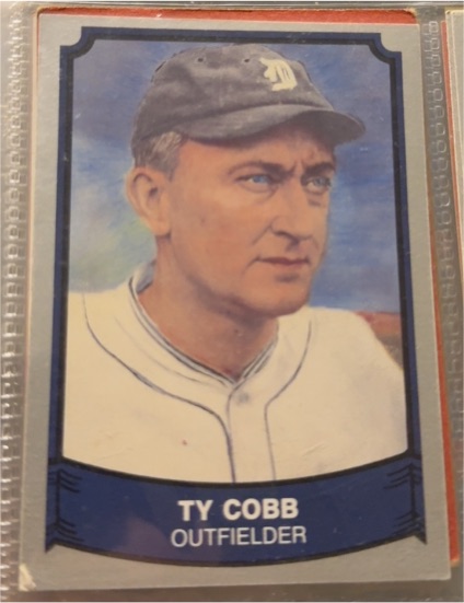 1989 Pacific Baseball Legends 2nd Series #117 Ty Cobb — front
